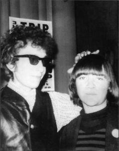 Dylan and LA DJ Rodney Bingenheimer