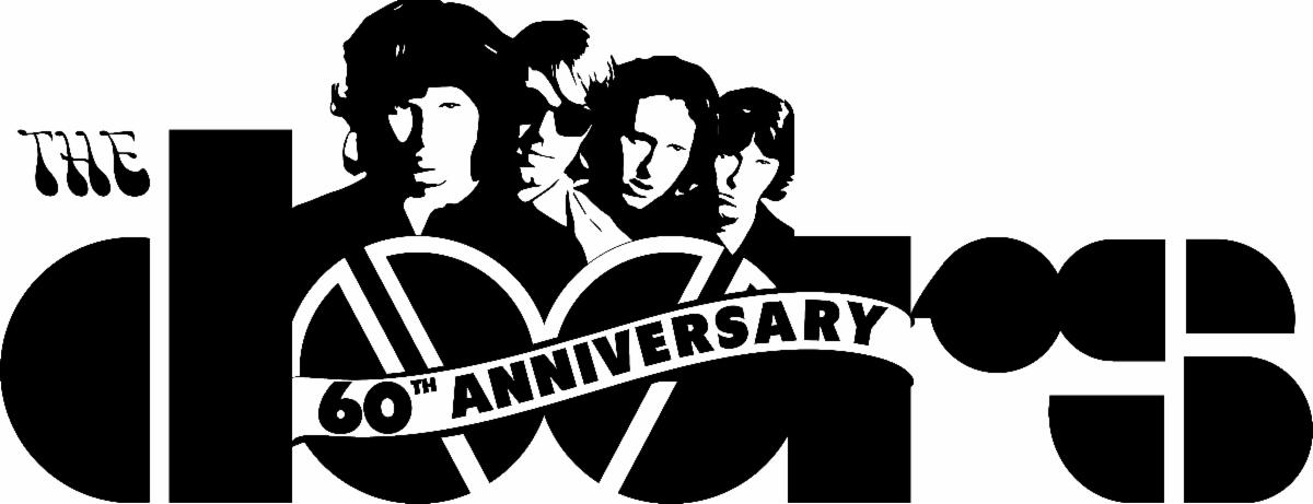The Doors_60th Ann._Logo__Black