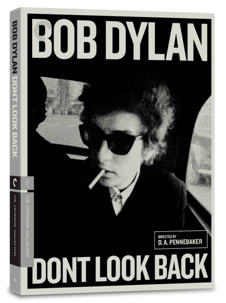 Dont Look Back DVD cover Courtesy of Criterion Collection