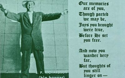 February 3, 1959 Buddy Holly, Ritchie Valens, The Big Bopper and Airplane Pilot Roger Peterson Perish; Author Roger Steffens, Musician Chris Darrow and Bob Dylan recall seeing Holly and Valens