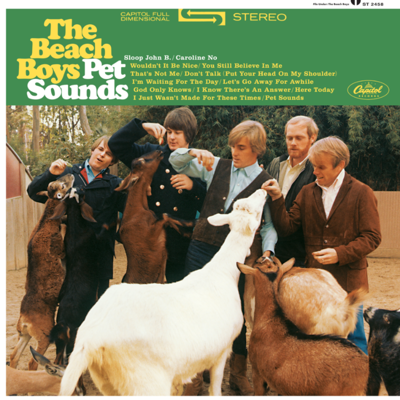 The Beach Boys-Pet Sounds-Cover (1) LP cover courtesy of UMe