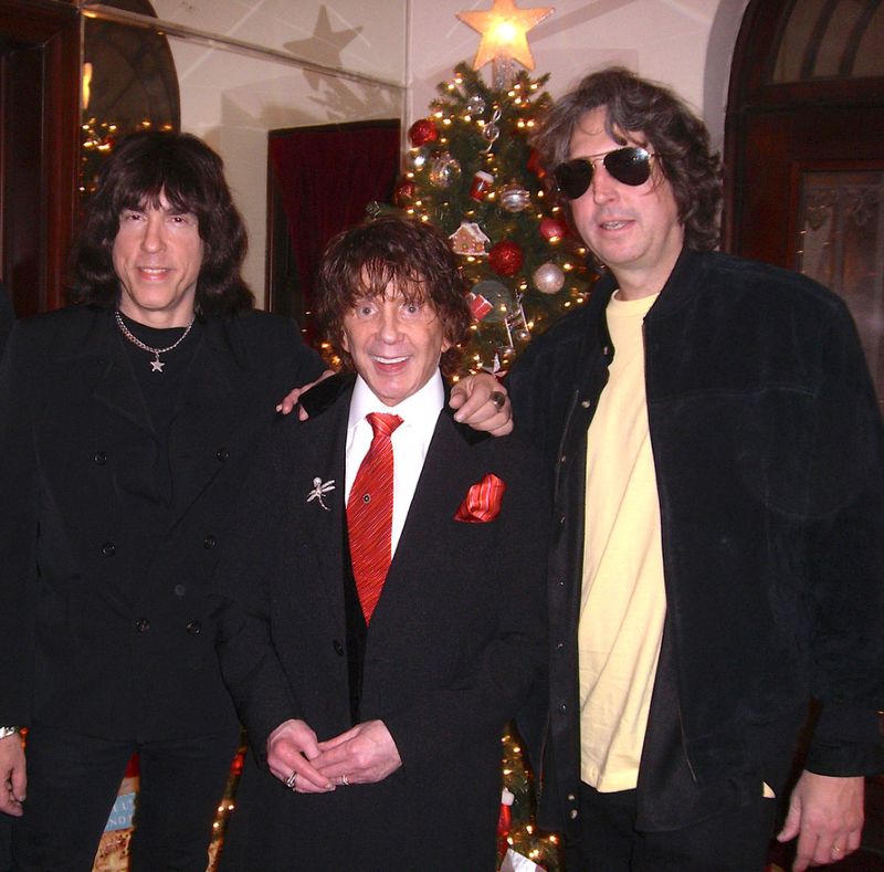 Marky Ramone, Phil Spector, David Kessel, photo credit by Harold Sherrick